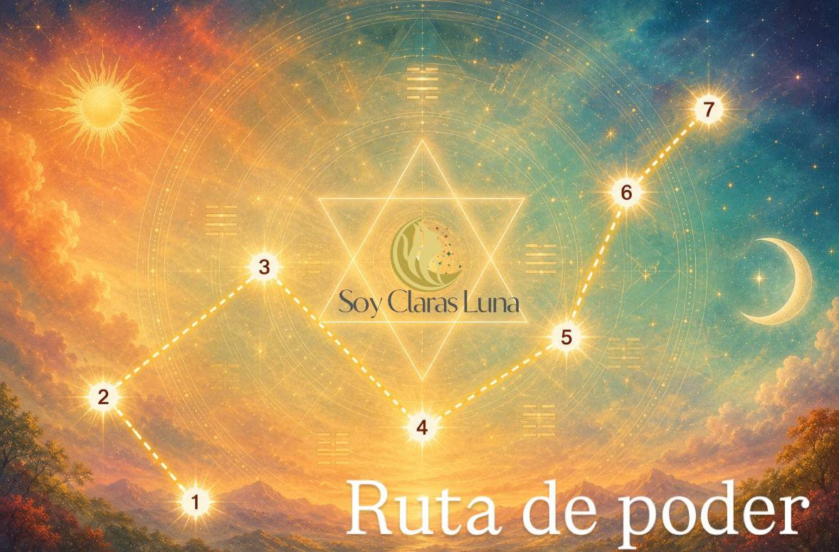 Tapete Digital Ruta del Poder — Camino de las Siete Estrellas